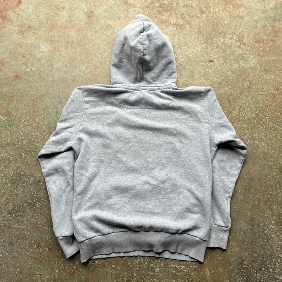 Vintage Diesel Only The Brave Mohawk Graphic Hoodie Mens Large Grey Sweatshirt - Picture 4 of 12